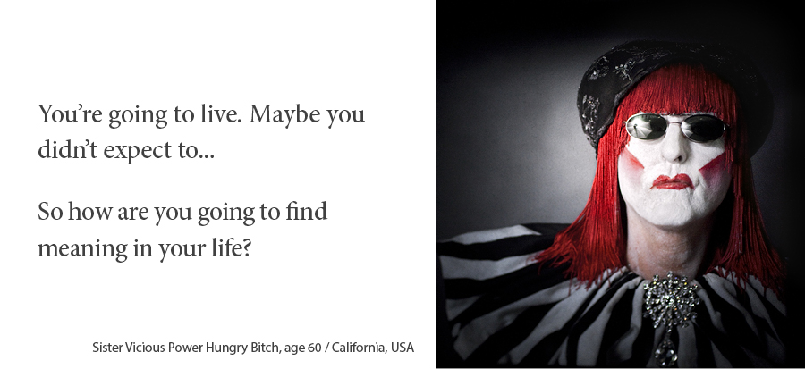 Sister Vicious Power Hungry Bitch, age 60